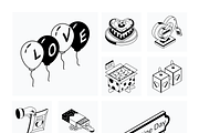 Animated Isometric Valentine Day, a Duotone Icon by Vectors Market (Thumbnail 9 of 13)