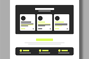 Modern Website Wireframe UI Kit, a Wireframe Template by MightyDesign (Thumbnail 5 of 9)