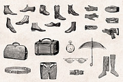 Men's Fashion - Vintage Engravings, an Illustration by Graphic Goods (Thumbnail 4 of 7)