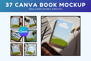 Canva Editable Book Mockup Templates, a Design Template by Snapybiz (Thumbnail 8 of 10)