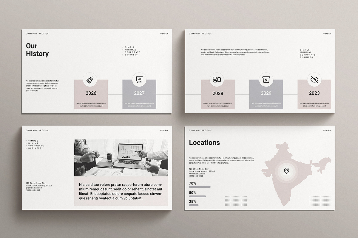 Company Profile Presentation, a Presentation Template by E-Type (Photo 3 of 5)