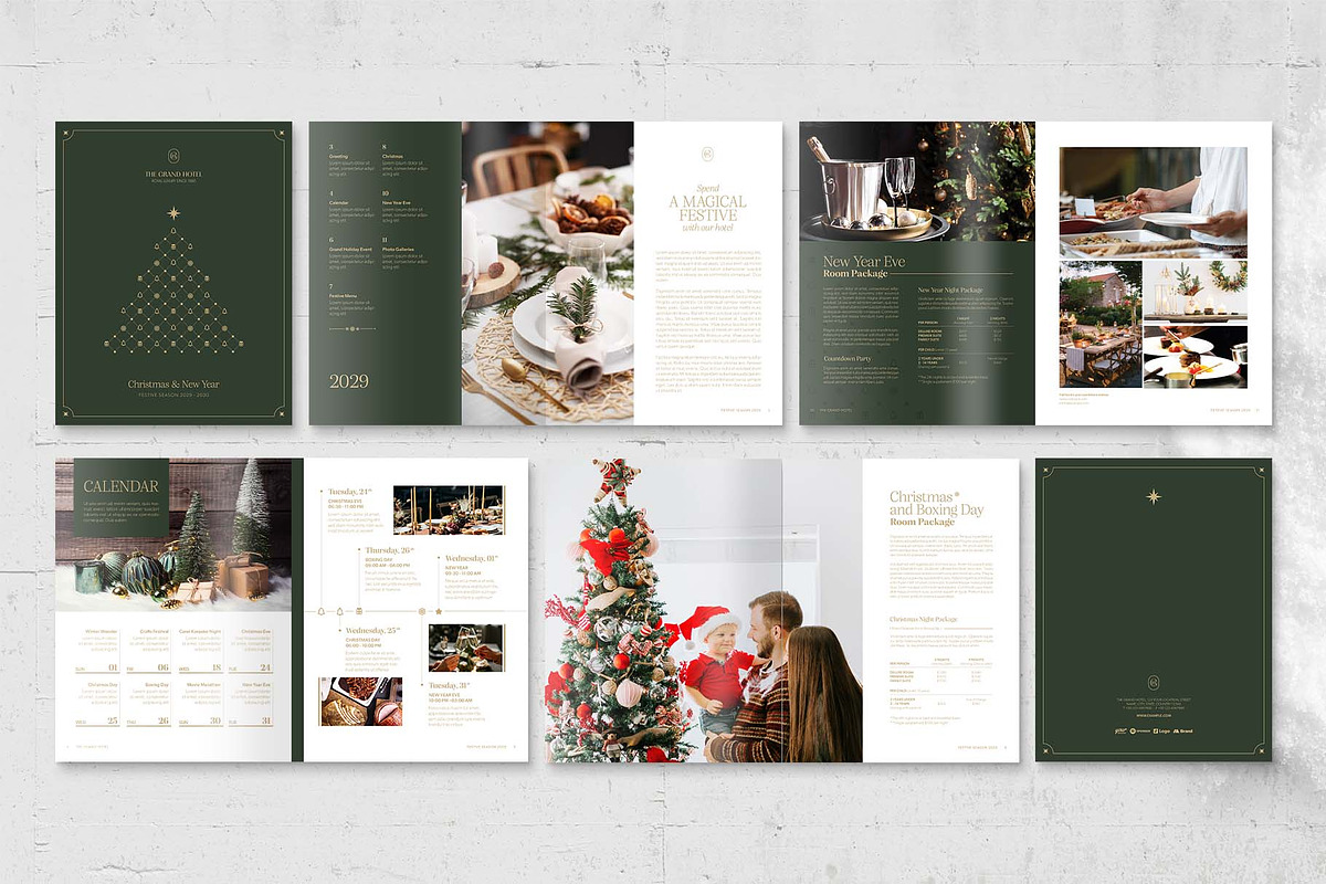 Christmas Brochure Template, a Brochure Template by BrandPacks (Photo 2 of 4)