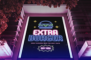 NIGHTIES - Neon Light Party Font, a Sans Serif Font by Hamz Studio (Thumbnail 6 of 11)