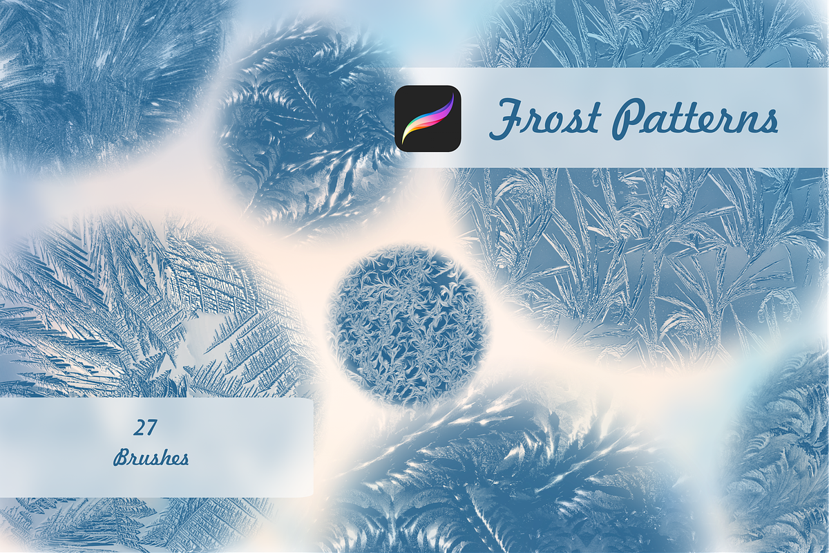 Frosty brushes for PROCREATE, a Brush Add-On by Graphics Resources (Photo 8 of 11)