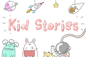 Kid Stories Fun Font