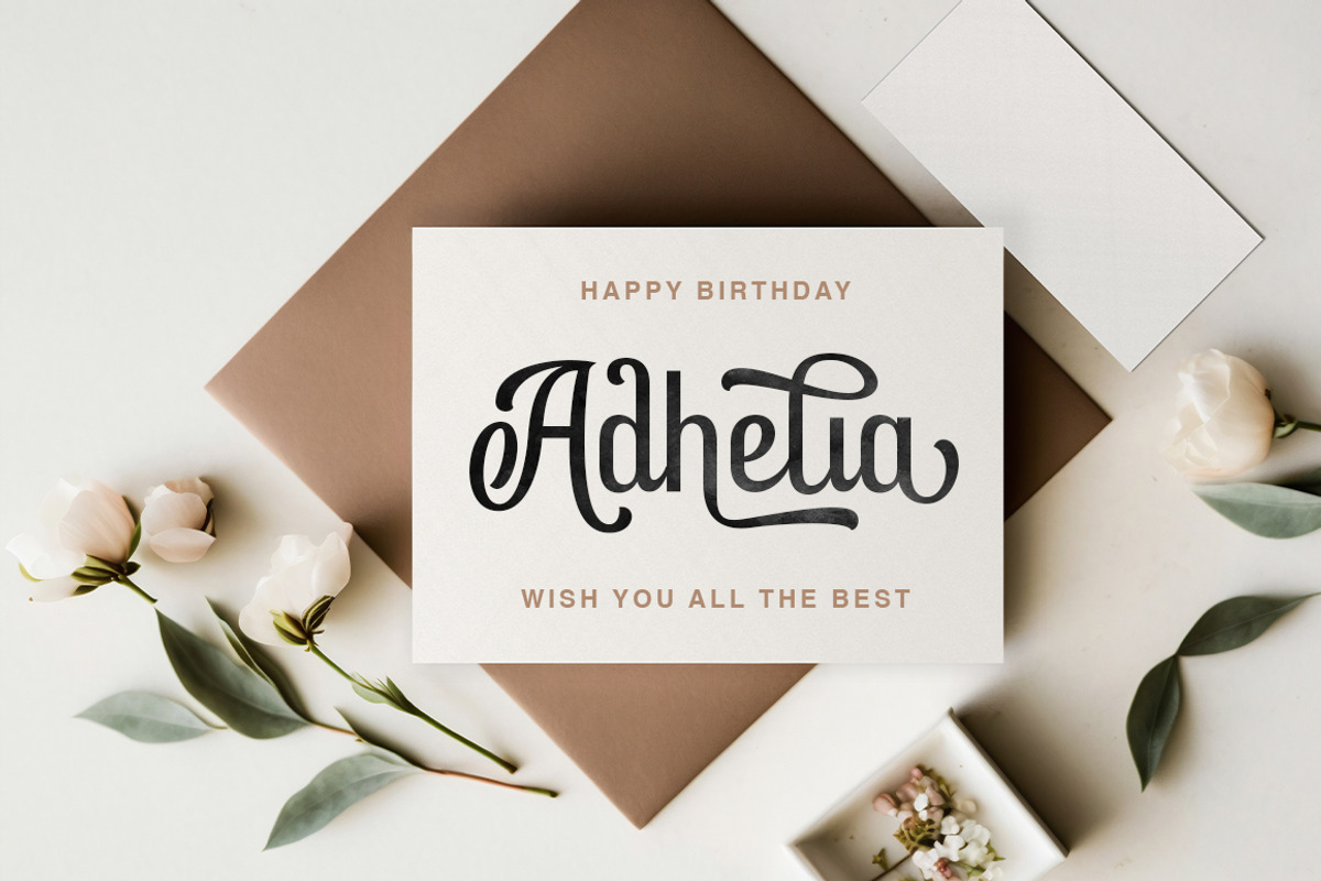 Andemyla Script, a Script Font by Fargun Studio (Photo 6 of 20)