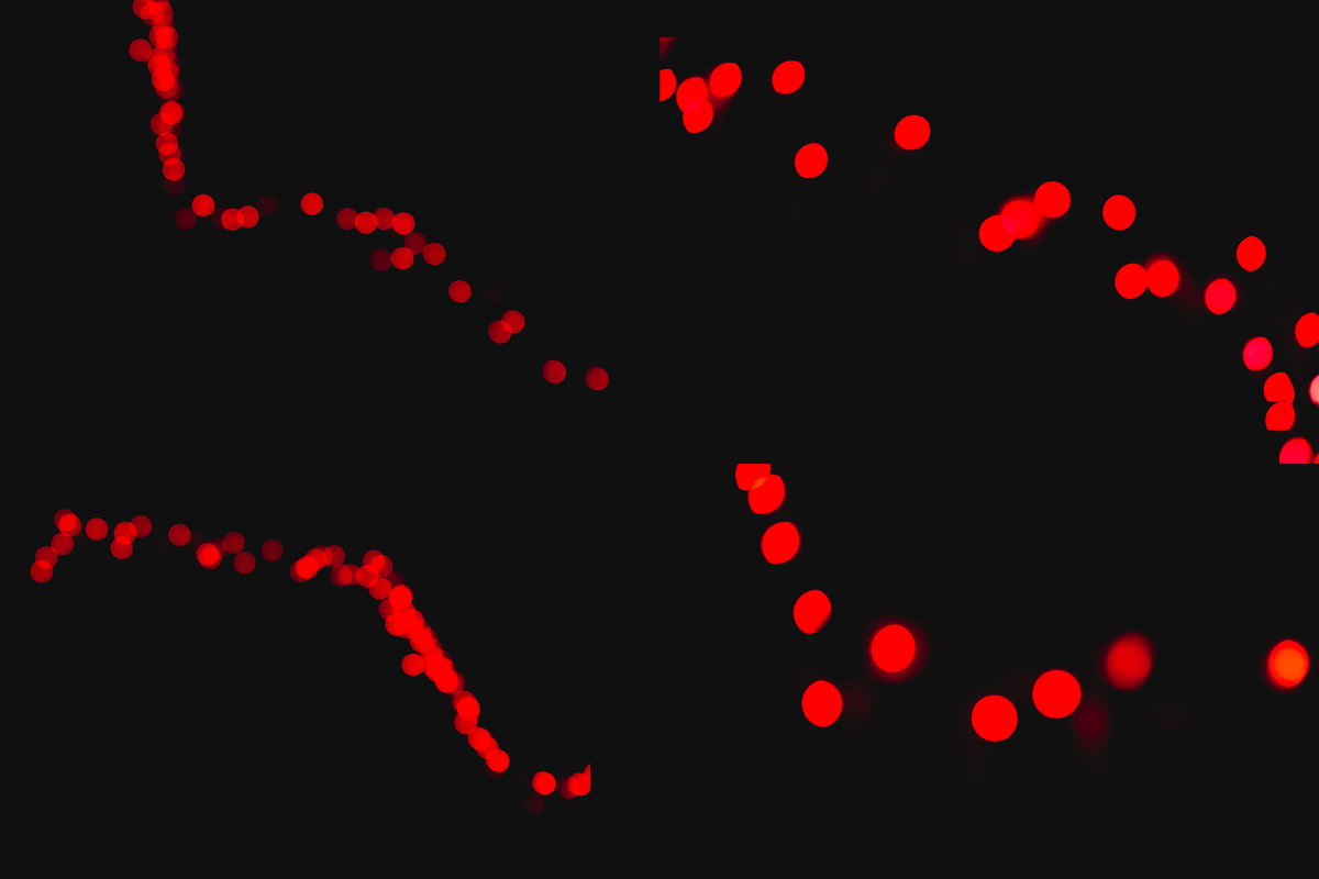 Real Bokeh Lights - Holiday Red preview 3