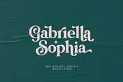 Rachel Brown, a Serif Font by Fargun Studio (Thumbnail 11 of 17)
