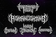 Engaged Mutan | Metal Font, a Blackletter Font by WingBuk (Thumbnail 2 of 13)
