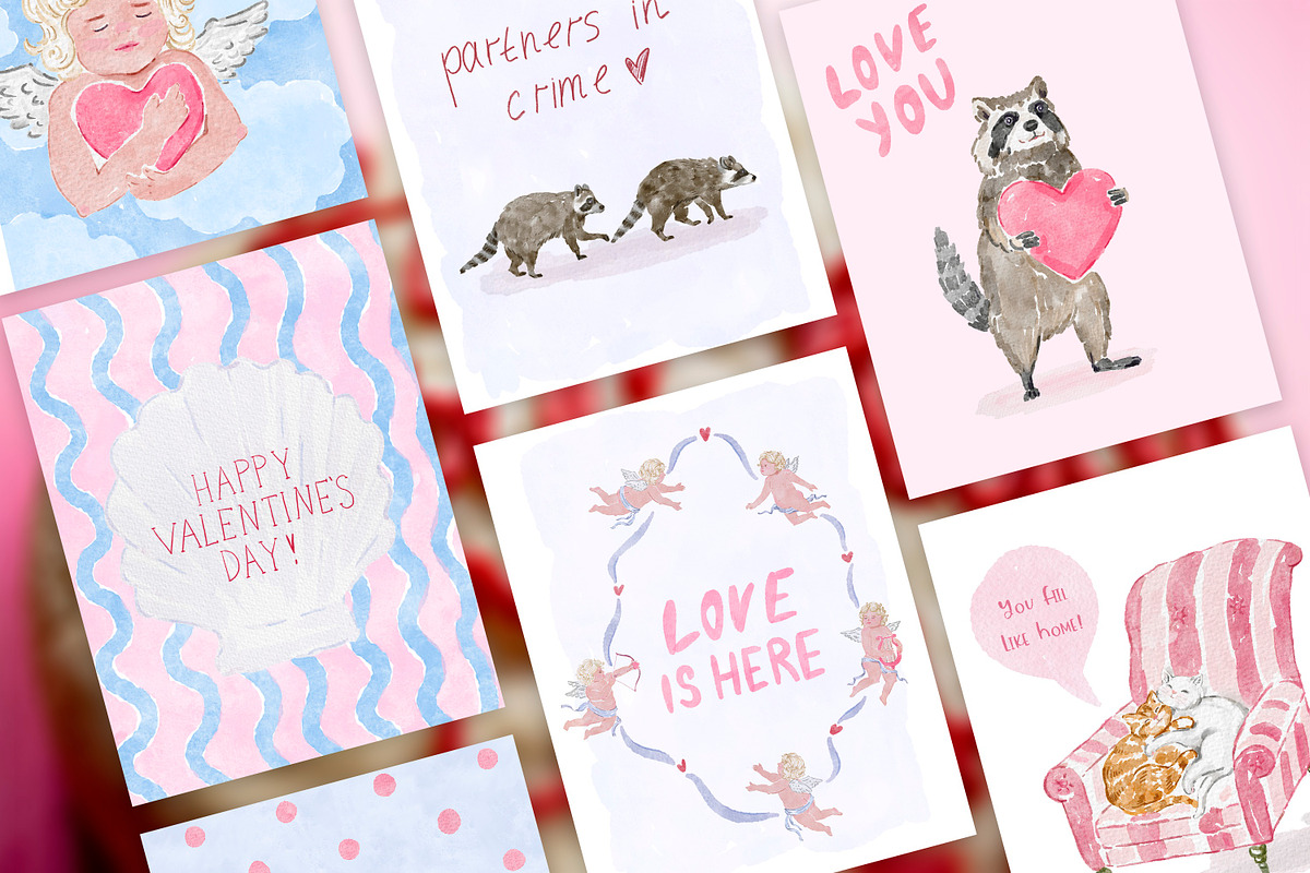 Whimsical Love Collection, an Object Illustration by Les Frolova (Photo 3 of 19)