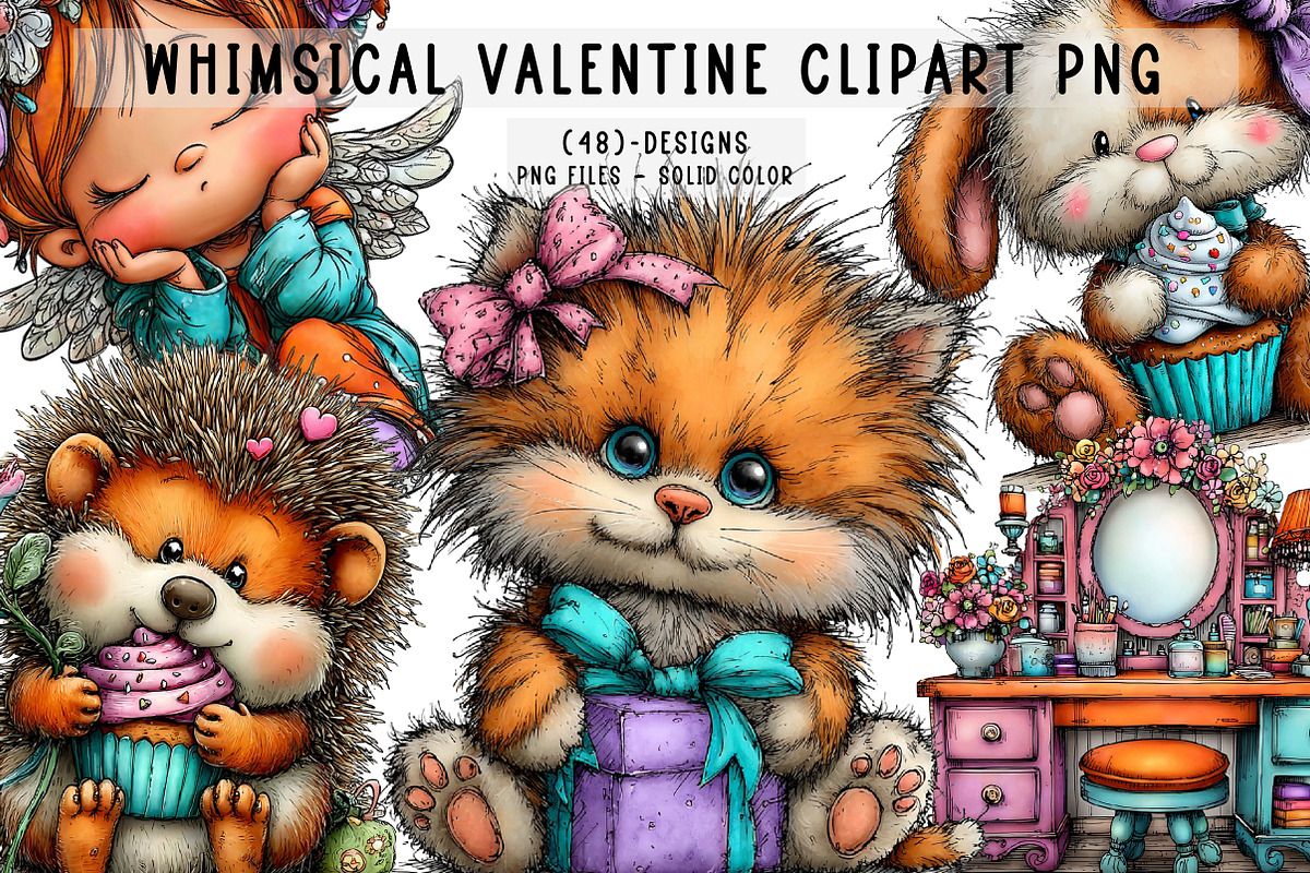Valentine Clipart, an Illustration by CreationArt (Photo 1 of 7)