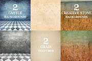 Stone Textures Set, a Texture Graphic by kisikoida (Thumbnail 5 of 5)