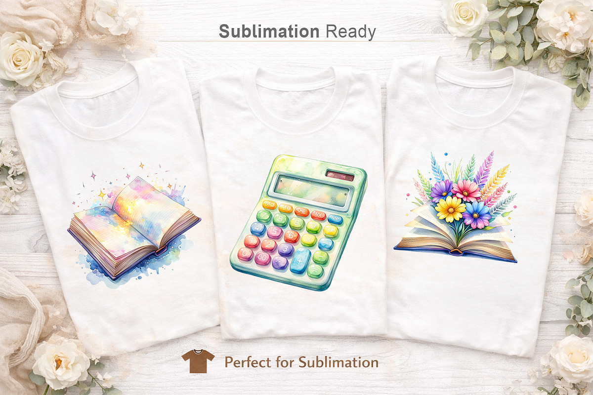 Groovy Retro Teacher Sublimation, an Illustration by Artnoy (Photo 5 of 8)