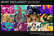 12 Photo Effect Templates, a Layer Style Add-On by iDoodle Studio (Thumbnail 2 of 6)