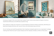 Coastal Beach House Wall Art Mockup, a Household Mockup by Mockup Scene (Thumbnail 2 of 11)