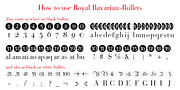 Bullets, a Symbol Font by Wiescher-Design (Thumbnail 12 of 14)