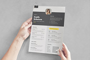 Resume/CV – Vol. 10.2, a Resume Template by kdadan. (Thumbnail 3 of 4)
