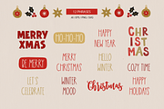 Christmas Party Kit, a Seasonal Illustration by miumiu (Thumbnail 6 of 15)