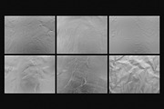 6 Crumpled Silver Foil Overlays, a Texture Graphic by smishura (Thumbnail 2 of 5)