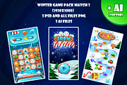 Winter Game Pack Match 3, a Templates & Theme by JUBO (Thumbnail 1 of 4)