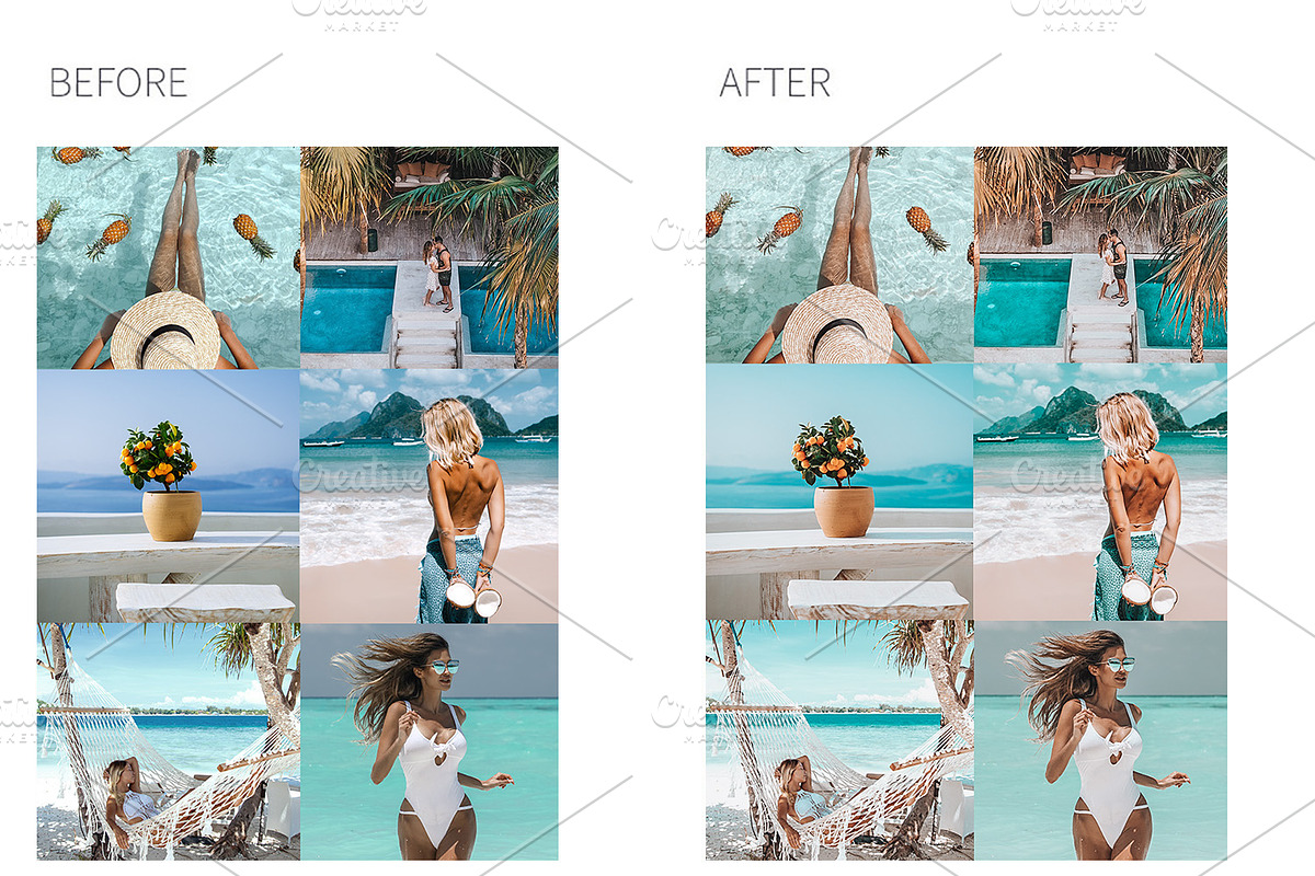 CANCUN 4 Summer Mobile Presets preview 4
