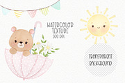 My sunshine Watercolor clipart, an Illustration by Estúdio Lin (Thumbnail 8 of 8)