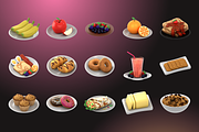3D Breakfast Icon Set, a Food & Drink 3D Model by Flat Icons (Thumbnail 8 of 8)
