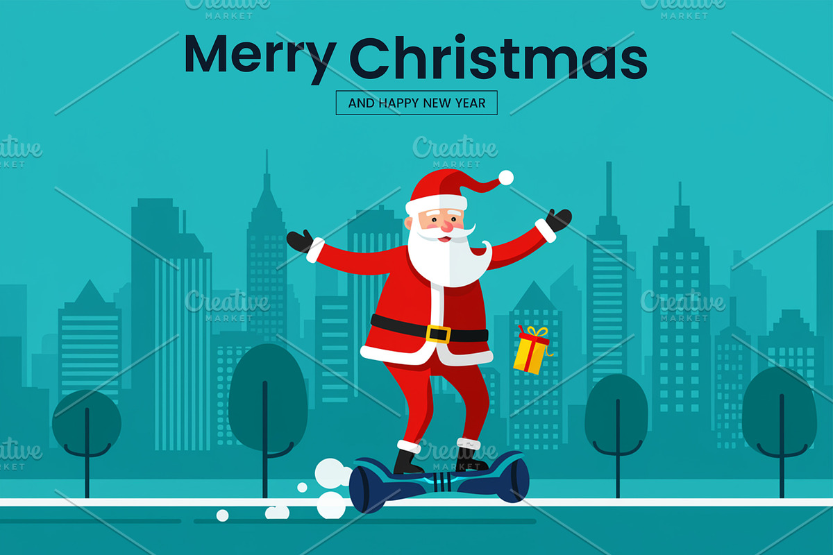 Merry Christmas & Happy New Year PSD, a Templates & Theme by Qaseem Zaidi Graphics (Photo 1 of 2)