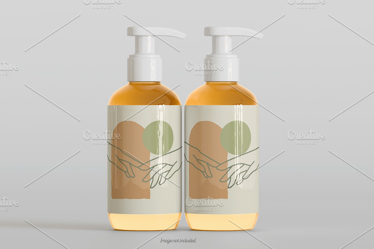 Bottle pump mockup bundles, a Cups & Container Mockup by Ambo Ampeng (Photo 7 of 22)