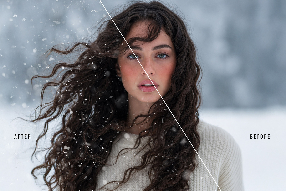 11 Transparent PNG Snow Overlays, a Layer Style Add-On by Walllow Creatives (Photo 5 of 5)