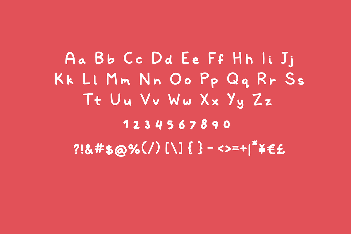 RedPops Handwritten, a Handwritten Font by EchoDivision (Photo 3 of 4)