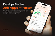 Part Time Job Finder App UI Kit, an UI Kit Template by Creative Perspective (Thumbnail 2 of 6)