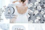 Rich Botanicals & Monograms, a Texture Illustration by Pink Ocean (Thumbnail 11 of 17)