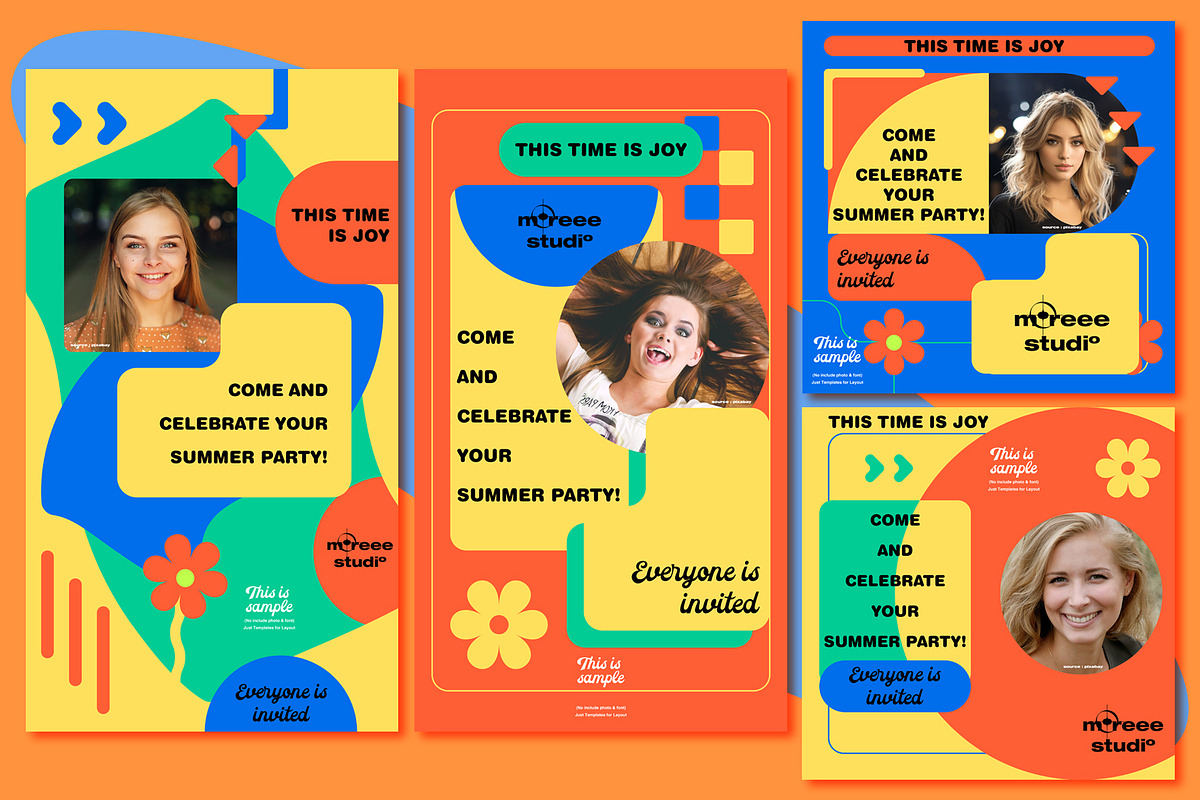 Summer Templates, a Social Media Template by moreeestudio (Photo 2 of 7)