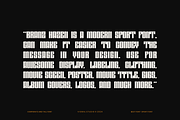 Branz Hazen - Modern Font, a Sans Serif Font by Viswal Studio (Thumbnail 3 of 10)