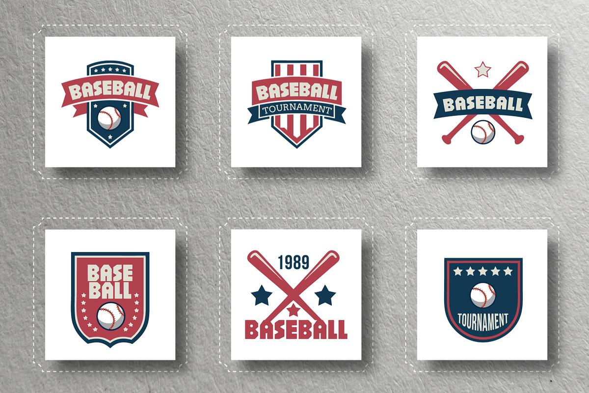 Baseball Badges And Logo Design, an Object Graphic by ContestDesign (Photo 2 of 3)