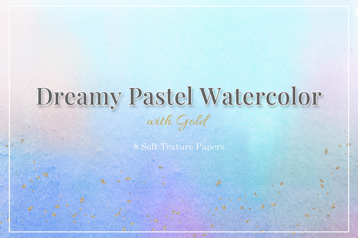 Dreamy Watercolor with Gold, an Illustration by Gallery House (Photo 1 of 4)