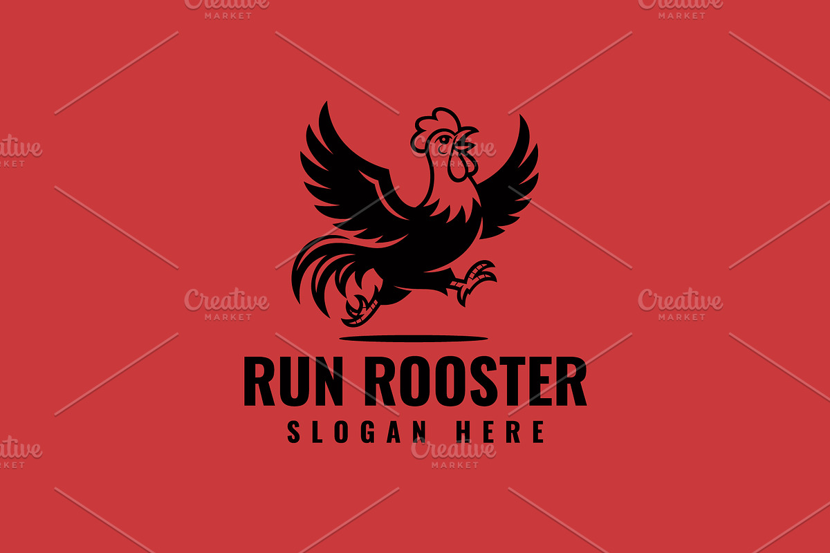Run Rooster Logo, a Branding & Logo Template by Pixes (Photo 2 of 2)