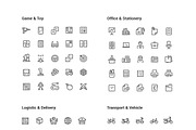 1500 Line Icons Pack, an Outline Icon by WORAKAMON Design Studio (Thumbnail 5 of 18)