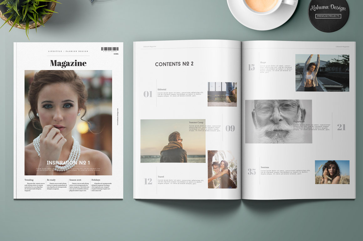 Lifestyle Universal Magazine, a Magazine Template by Kahuna Design