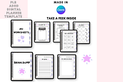 Canva ADHD Digital Planner, a Stationery Template by DigitalbossCreations (Thumbnail 5 of 7)