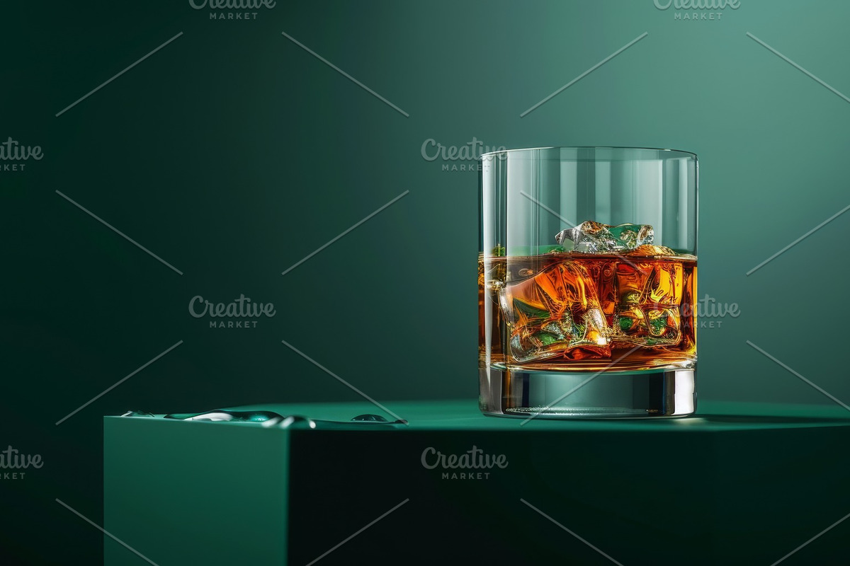 87 whiskey glasses, a Food & Drink Photo by Handmadefont (Photo 43 of 87)