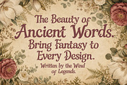 Windeary Fairwind - Magical Worlds, a Handwritten Font by HypeWorksCo (Thumbnail 2 of 11)