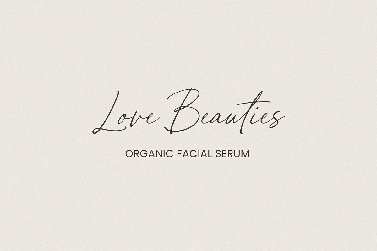 White Camellia Script Font, a Script Font by Seagulls Creative (Photo 9 of 12)