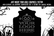 Halloween .gif Generator 4 PhotoShop, a Templates & Theme by the little wonder shop (Thumbnail 3 of 6)