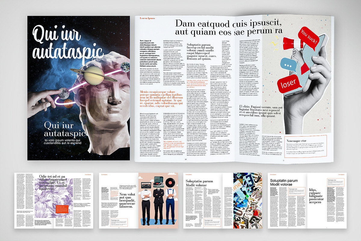 Creative Magazine Template