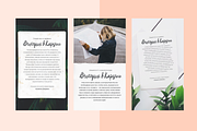 Instagram Stories Template Bundle, a Social Media Template by SnailArt (Thumbnail 2 of 4)