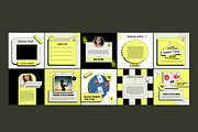 20 social media post design template, a Social Media Template by graphic bakers (Thumbnail 12 of 15)
