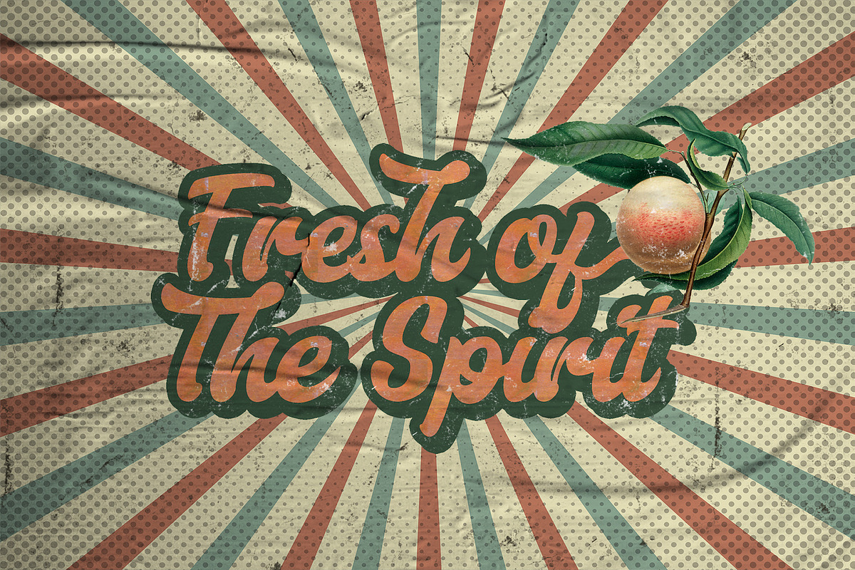 Aerillyo - Retro Bold Script Font preview 6