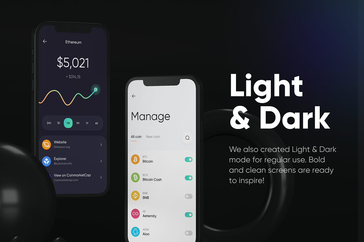 Crypto Wallet - IOS UI Kits, an UI Kit Template by UrLabs (Photo 6 of 6)